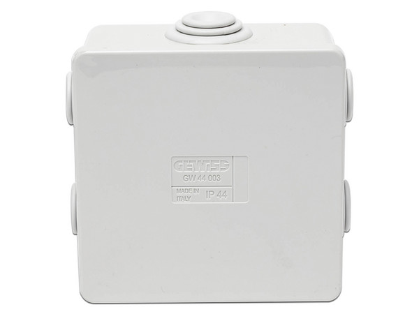 Caja de derivación Gewiss GW-44-003, 6 Entradas, Autoextinguible, IP44, IK07. - imagen 2