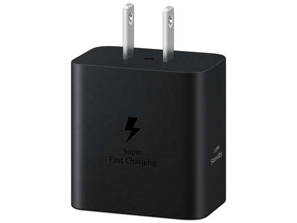 Adaptador de Carga Rápida Samsung de 45W, USB Tipo C, Color Negro. - imagen 2