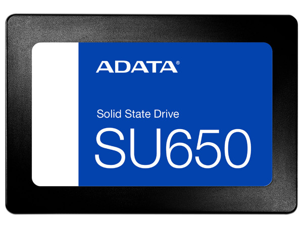 Unidad de Estado Sólido ADATA SU650 de 1TB, Lectura Secuencial de 520MB/s, Escritura Secuencial de 450MB/s, 2.5" SATA III (6Gb/s).