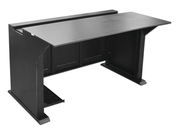 Escritorio Profesional para Monitoreo Epcom EM-S02, Acero, Color Negro. - imagen 3