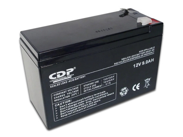 Batería para Alarma CDP B-12/9.0, 12V, 9Ah.