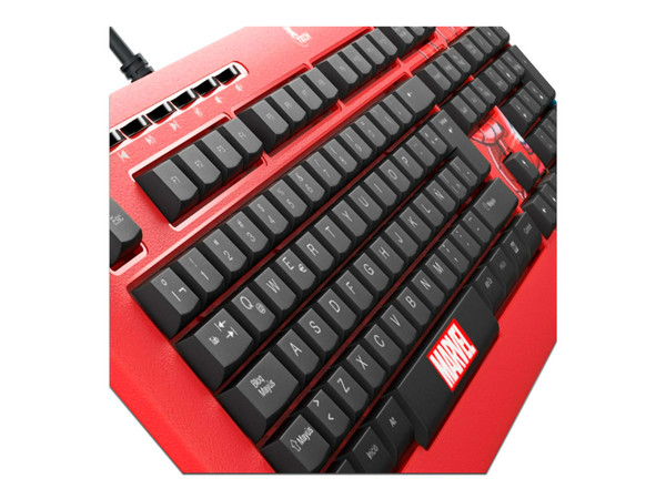 Teclado Estándar Xtech M401IM, USB, Edición Marvel Iron Man. (Versión Español) - imagen 3