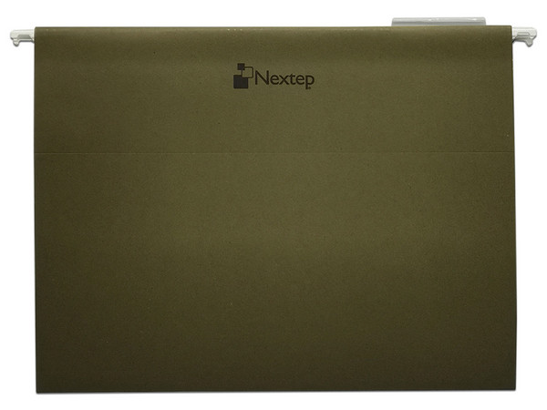 Carpeta Colgante Nextep Economico Carta, Tradicional c/25. Color Verde