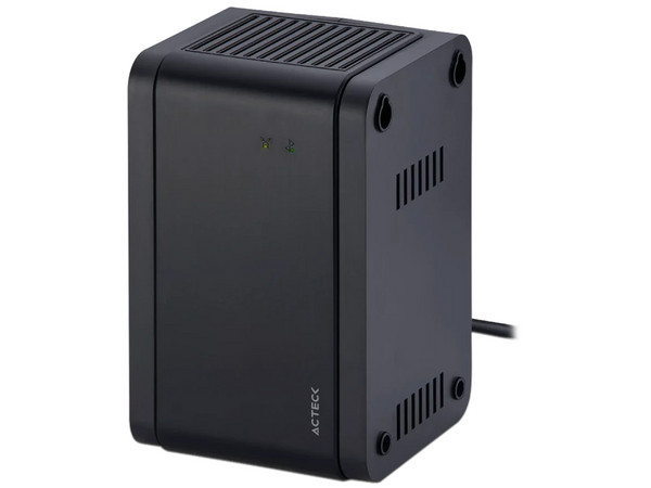 Regulador Acteck RV800 de 400W/800VA, 8 contactos NEMA 15-R, 2 puertos USB. Color Negro. - imagen 3
