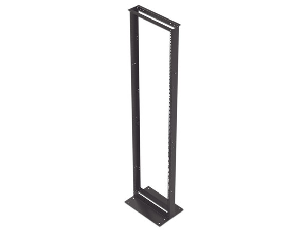 Rack abierto LinkedPro EIRL-5545 de 19" y 2 postes, 45U. Color Negro.