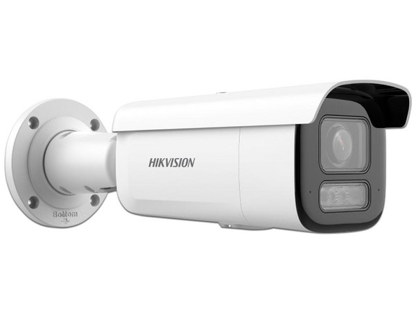 Cámara IP Tipo bala Hikvision DS-2CD2643G2-LIZS2U de 4MP (2688 x 1520), Lente de 2.8mm, IR hasta 60m, IP67, Color Blanco. - imagen 2