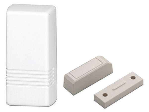 Contacto Magnético Honeywell 5816WH, Inalámbrico de Largo Alcance compatible con Paneles Honeywell, Batería de Larga Duración 3-5 años