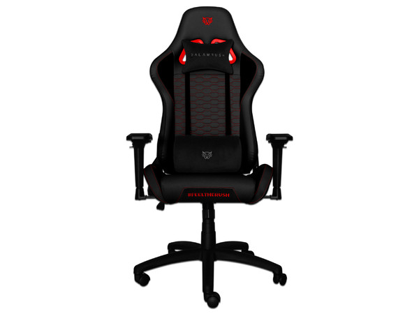Silla Gamer Balam Rush Thunder 2, Apoyabrazos 4D, Respaldo Ajustable, Inclinación de hasta 180 Grados, Respaldo y Asiento Acolchado, Soporta Hasta 150 kg, Color Negro/Rojo. - imagen 2