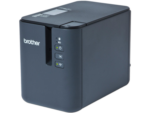 Impresora de etiquetas Brother PT-P950NW con cortador automático, USB, WiFi. Color Negro.