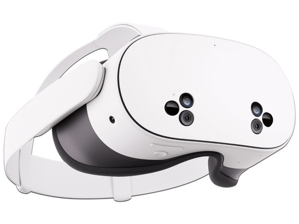 Lentes de Realidad Virtual Meta Quest 3S: Procesador Snapdragon XR2 Gen 2, Almacenamiento de 256GB, Resolución 1832 x 1920, Color Blanco.