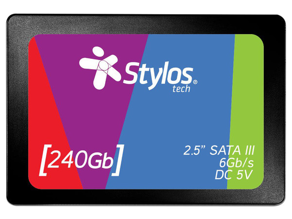 Unidad de Estado Sólido Stylos   STMSSD2B de 240 Gb, 2.5" SATA III (6Gb/s).