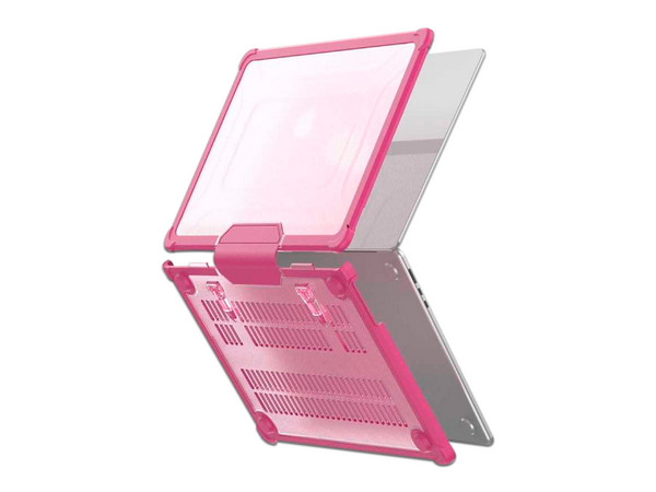 Funda Protectora Tekku ST para MacBook Air 15, Uso rudo. Color Rosa. - imagen 2