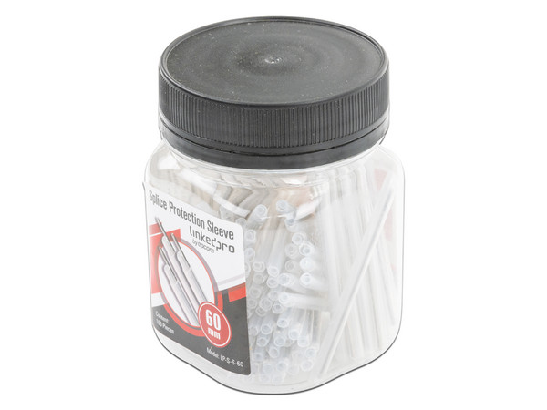 Bote con 100 Mangas LINKEDPRO LP-S-S-60 para fusión de fibra óptica de 60 mm. - imagen 3