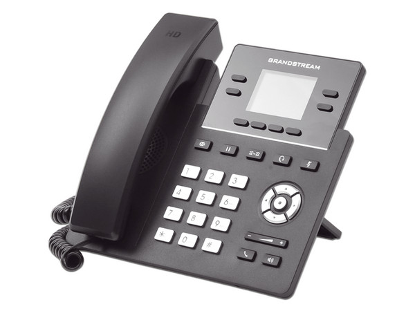 Teléfono IP Grandstream GRP2612P, con Pantalla 2.4", 4 líneas SIP con 2 cuentas, puertos Gigabit, IPV4/IPV6. - imagen 3