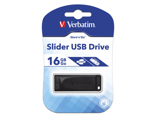 Unidad Flash USB 2.0 Verbatim 98696 de 16 GB. Color Negro. - imagen 3