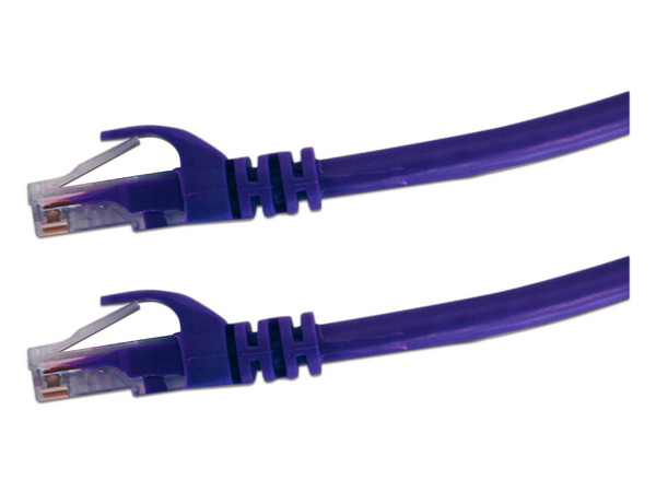Cable Patch Enson P6009P, RJ-45 a RJ-45 (M-M), Cat6, 90cm, Color Morado. - imagen 2