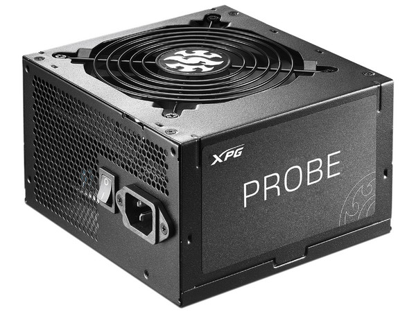 Fuente de Poder XPG Probe de 500W, ATX, 80 Plus Bronze, Color Negro.