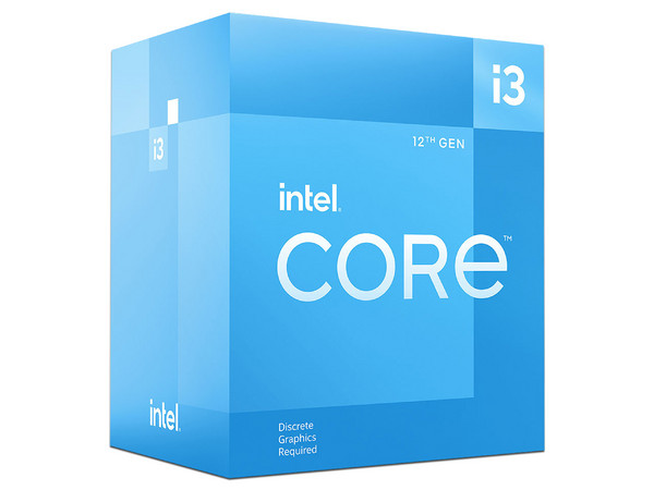 Procesador Intel Core i3-12100F de Doceava Generación, 3.3 GHz (hasta 4.3 GHz), Socket 1700, Caché 12 MB, 4 núcleos. No incluye gráficos integrados.