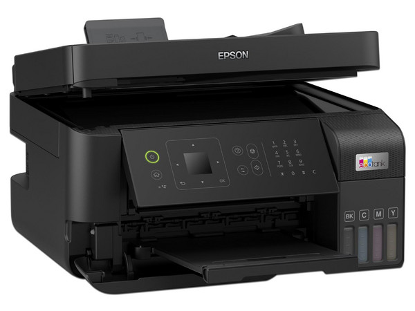 Multifuncional Epson EcoTank L5590 con Sistema de Tanques de Tinta, Impresora, Copiadora y Escáner, Wi-Fi, Ethernet, USB. Color Negro. (2 años de garantía) - imagen 2