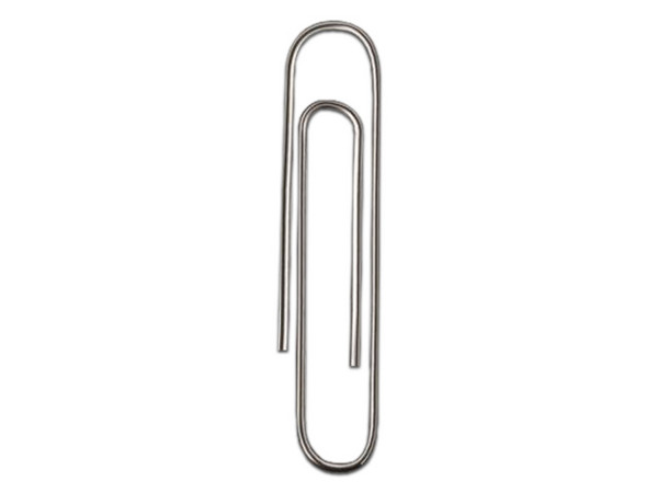 Clip Jumbo Nextep Niquelado, 50mm, 100 Clips. - imagen 2