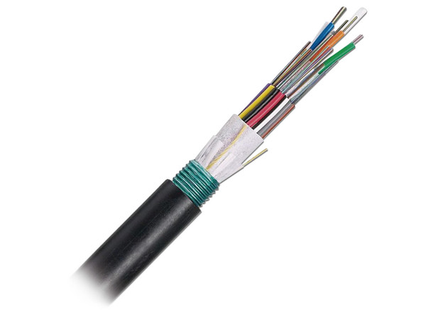 Cable de Fibra Óptica Panduit FOWNX12 de 12 Hilos, Blindado, OM3, Color Negro. (Precio por metro)