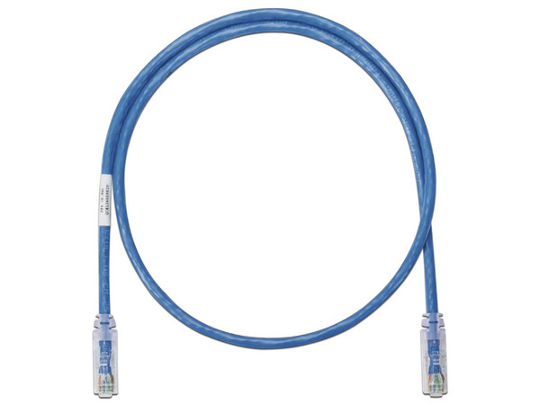 Cable de red UTP de parcheo Panduit, Cat6, RJ-45 Macho / RJ-45 Macho, 1.5m. Color Azul.