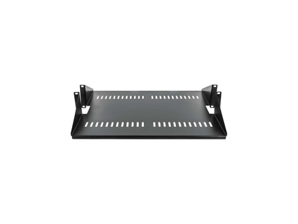 Charola Rack 19 Doble Lado 2U, Ventilada, Longitud 45cm, Capacidad 25kg - imagen 2