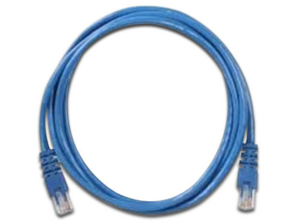Cable de red, Cat6, UTP, RJ-45 (M-M), 3m. Color Azul.