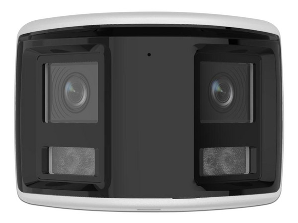 Cámara IP de Vigilancia Tipo Bala HIKVISION IPC-B480HAD-LUF/SL de 8MP, Lente 2 mm (4256 x 1888), IR de hasta 30m, Luz Blanca de 30m, Alarma Visual y Auditiva Integrada, IP67. Color Blanco. - imagen 2