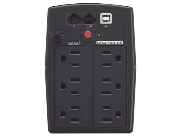 UPS CyberPower OM750ATLCD de 750VA (300W), 6 contactos NEMA 5-15R, 120V. 2 años de garantía (1 año en batería). - imagen 3