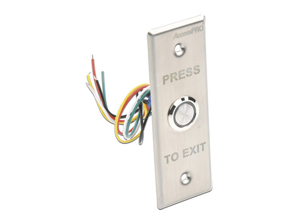 Botón de Salida con Aro Iluminado AccessPro, Diseño Estético, IP65. - imagen 3