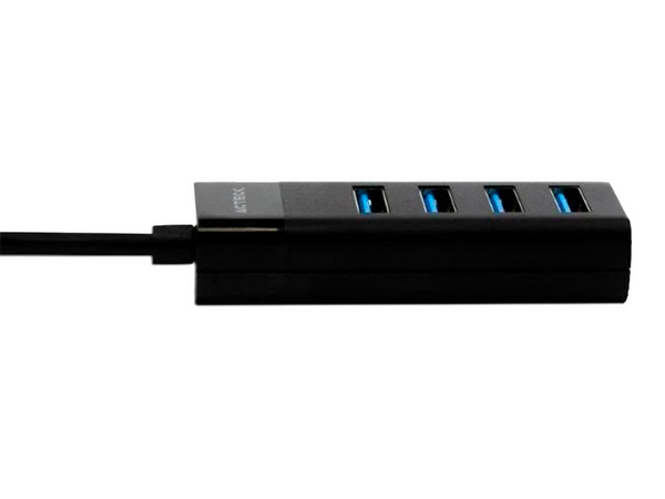 Hub USB Acteck X3 DH425 de 4 Puertos (Convierte 1 puerto USB-A 3.0 en 4). Color Negro. - imagen 2