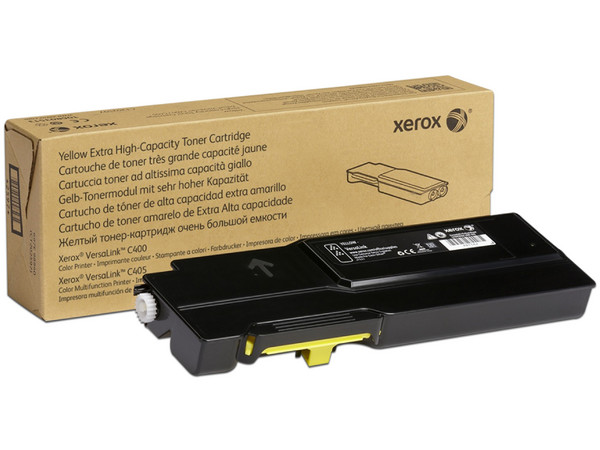 Catucho de tóner Xerox, Amarillo, Modelo: 106R03521