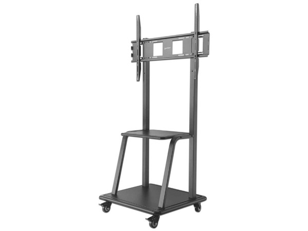 Soporte universal para TV de alta resistencia, móvil de Piso manhattan, para pantalla de 37" a 100", soporta hasta 150kg.