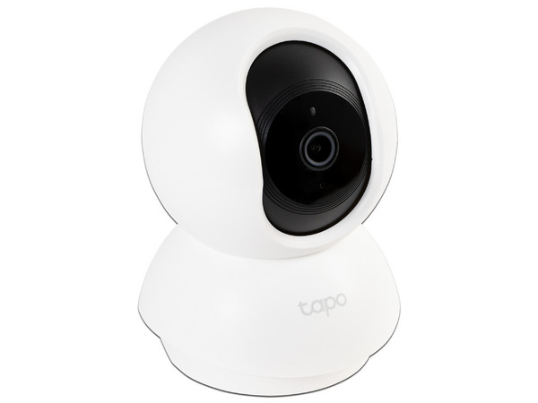 Cámara de Vigilancia TP-Link Tapo C200, Resolución Full HD 1080P, Visión nocturna hasta 30m, Pan/Tilt, Soporta microSD hasta 128GB, Wi-Fi, Audio bidireccional.