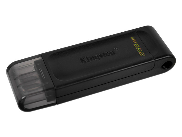 Unidad Flash USB USB-C Kingston DataTraveler 70 de 256 GB.