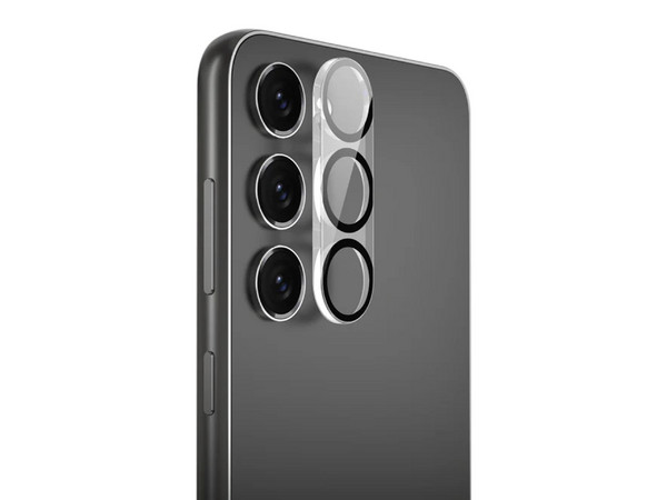 Mica Vidrio MYBAT para Samsung S23 y S23 PLUS, Protectora de Cámara, Transparente, Vidrio Templado 9H, Nano Tecnología, Protección contra Fragmentación.