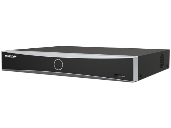 NVR Hikvision DS-7608NXI-K1/8P(D), 12 Megapíxeles, 8 canales IP, AcuSense, Reconocimiento Facial, 8 Puertos PoE+, HDMI en 4K, 1 Bahía de Disco Duro.