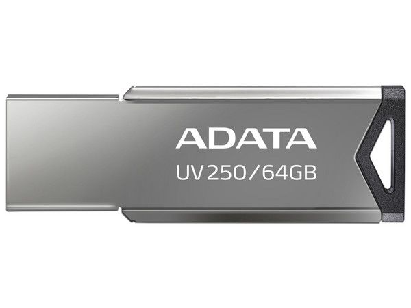 Unidad Flash USB 2.0 ADATA UV250 de 64GB. Diseño Metálico. - imagen 3