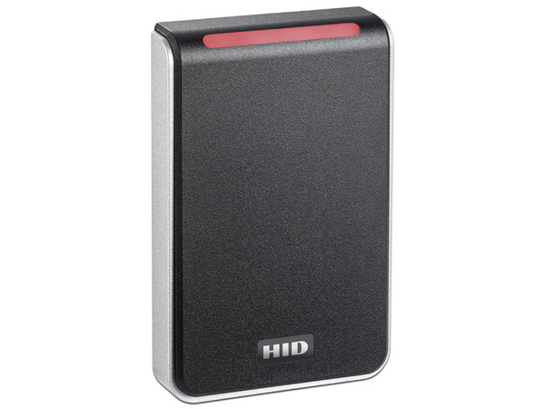 Lector de control de acceso HID RS40S SIGNO estándar multitecnología. Color Negro