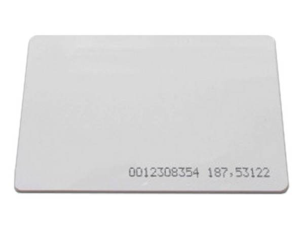 Tarjeta plástica de proximidad Anviz frecuencia 125 khz.