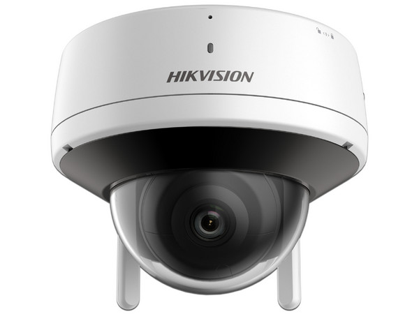 Cámara Tipo Domo Hikvision DS-2CV2121G2-IDW(W) de 2MP (1920 x 1080), Lente de 2.8mm, IR hasta 30m, IP66, Color Blanco.