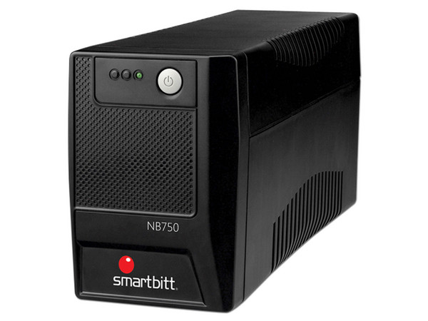 NO-BREAK con regulador Smartbitt, 375 W (750 VA) con 6 conexiones Nema 5-15R.
