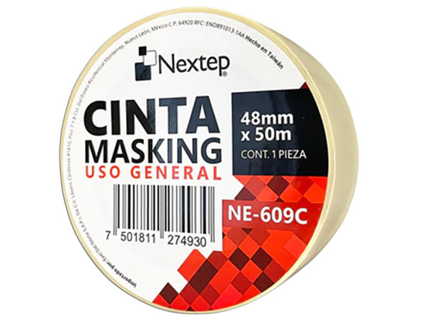 Cinta Adhesiva Nextep de Uso General, 48mm x 50m.