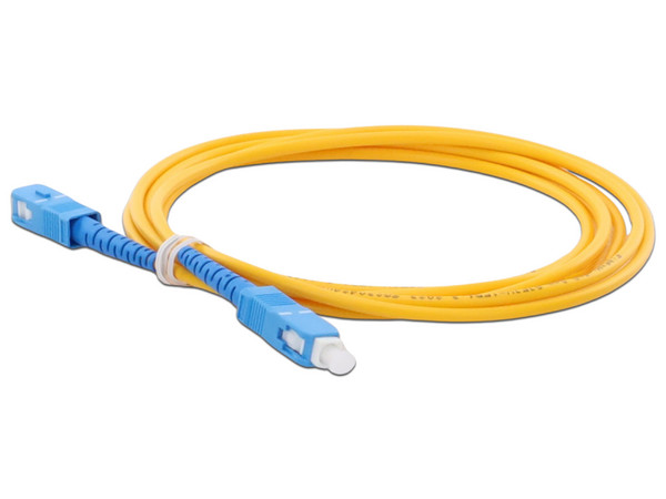 Jumper de Fibra Óptica LinkedPro Monomodo SC/UPC-SC/UPC Simplex de 2 metros, 3mm. - imagen 3