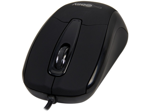 Mouse Óptico Easy Line, hasta 1000 dpi, USB. Color Negro. - imagen 3