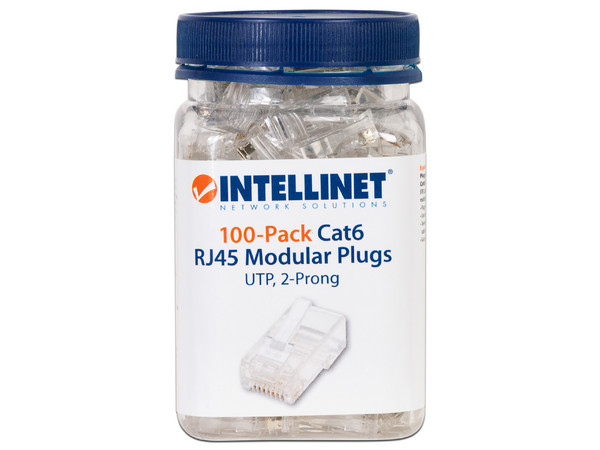 Plugs RJ-45, Cat6, UTP, bote con 100 piezas - imagen 3