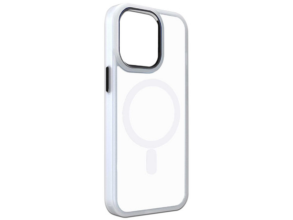 Funda TEKKU TK-01-007-004-03 ClrColor para iPhone 15 PLUS, Transparente, Compatible con MagSafe.