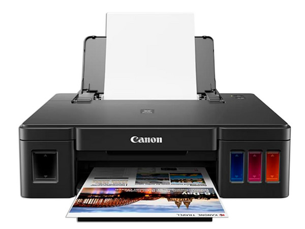 Impresora con Sistema de Tanques de Tinta Canon Pixma G1110, Resolución hasta 4800 x 1200 dpi, USB. - imagen 3