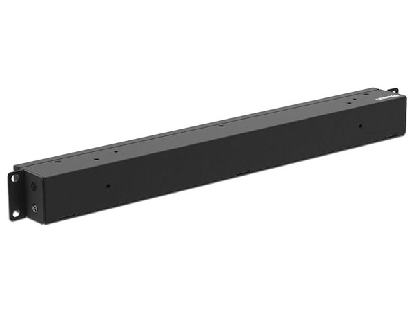 Barra multicontacto horizontal Panduit P12B19M para montaje de Rack de 19", 1U. Color Negro - imagen 2